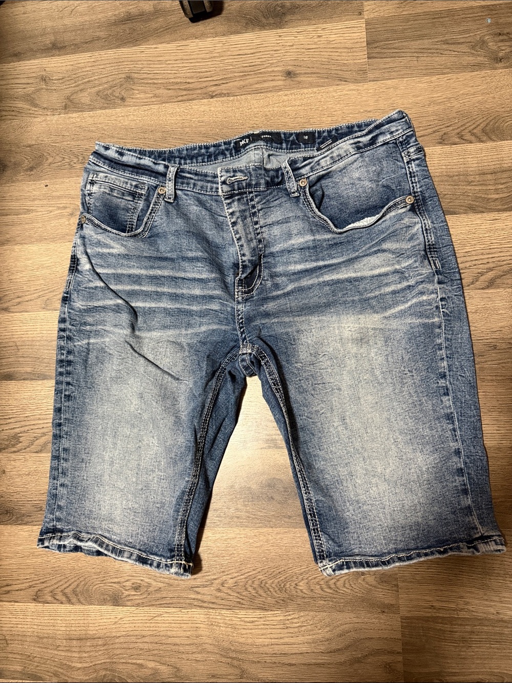 BKE Derek Blue Denim Jean Shorts
